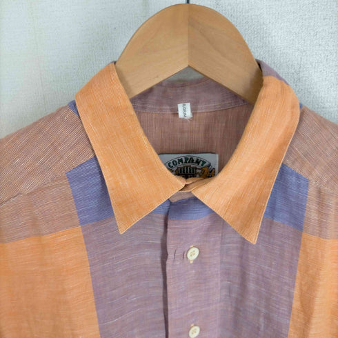 T&R コットンリネンシャツ メンズ 40