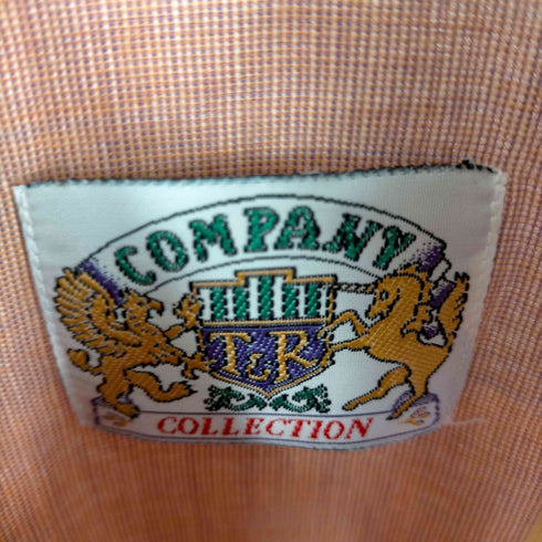 T&R コットンリネンシャツ メンズ 40