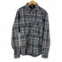 ザラ ZARA チェック柄 ダブルポケット シャツ ジャケット メンズ JPN:M