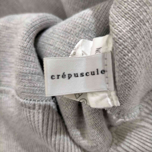 クレプスキュール crepuscule MILANORIB CREWNECK メンズ JPN:1
