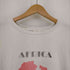 レミレリーフ REMI RELIEF ダメージ加工 AFRICAプリント クルーネックTシャツ メンズ JPN:L