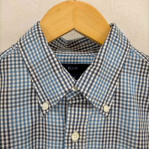 ギャップ Gap 00S 02SS チェック柄ボタンダウンシャツ メンズ JPN:S