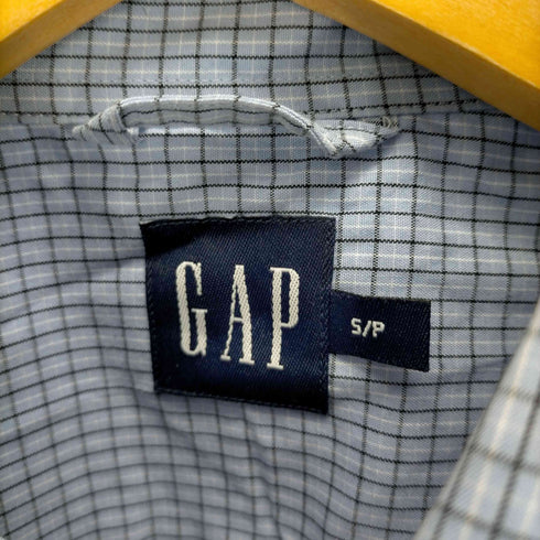 ギャップ Gap 00S 02SS マイクロチェックボタンダウンシャツ メンズ JPN:S