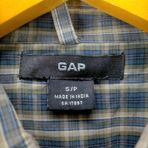 ギャップ Gap 00S 02SS チェック柄シャツ メンズ JPN:S