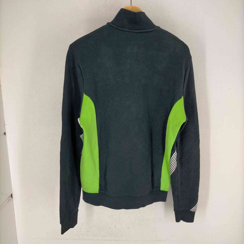 エンポリオアルマーニイーエーセブン EMPORIO ARMANI EA7 ロゴプリント ジップアップスエットトレーナー メンズ import:M