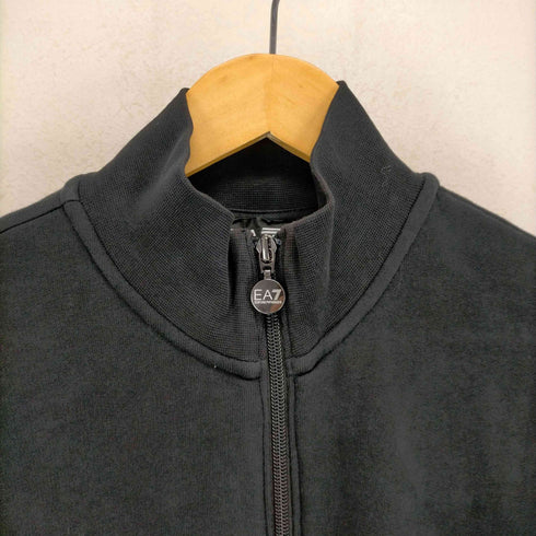 エンポリオアルマーニイーエーセブン EMPORIO ARMANI EA7 ロゴプリント ジップアップスエットトレーナー メンズ import:M