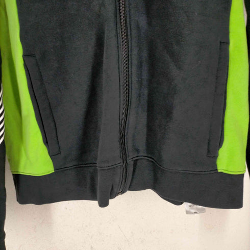 エンポリオアルマーニイーエーセブン EMPORIO ARMANI EA7 ロゴプリント ジップアップスエットトレーナー メンズ import:M