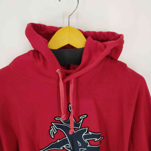 ザブラックアイパッチ THE BLACK EYE PATCH ワッペンフーディー メンズ import:L