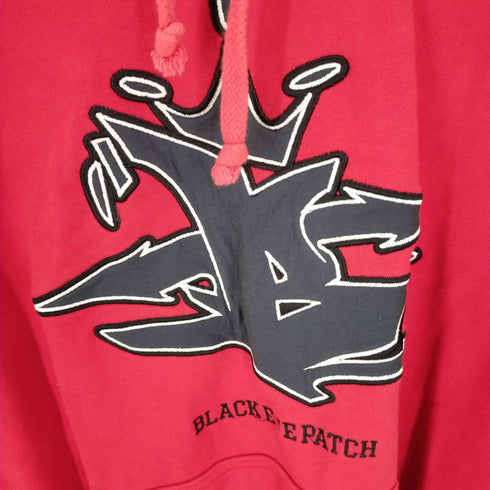 ザブラックアイパッチ THE BLACK EYE PATCH ワッペンフーディー メンズ import:L
