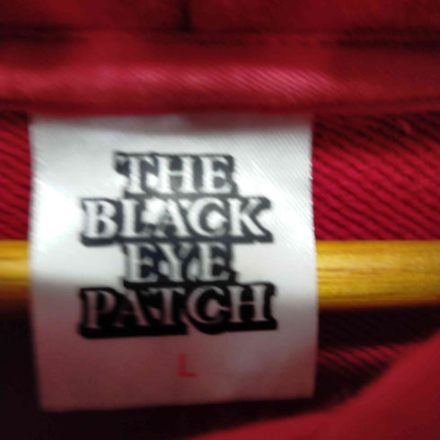 ザブラックアイパッチ THE BLACK EYE PATCH ワッペンフーディー メンズ import:L