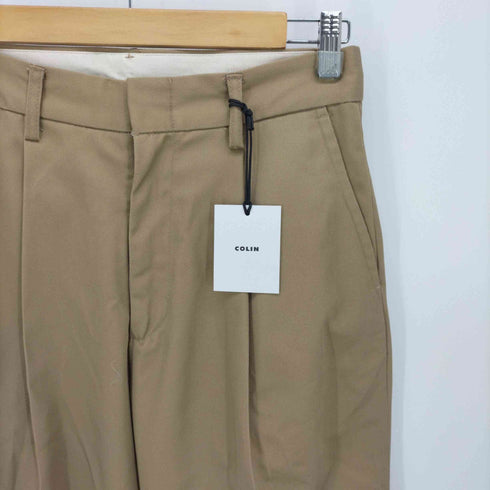 COLIN Ritz 1TUCK CLEASE WIDE STRAIGHT SLACKS 1タック クリース ワイド ストレート スラックス パンツ メンズ JPN:M
