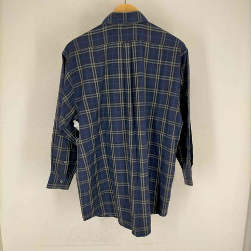 バーバリーロンドン BURBERRY LONDON チェック柄コットンボタンダウンシャツ メンズ JPN:L