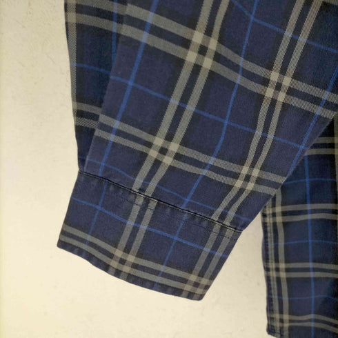 バーバリーロンドン BURBERRY LONDON チェック柄コットンボタンダウンシャツ メンズ JPN:L