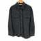 ザラ ZARA フラップポケット シアーポリエステルシャツ メンズ import:M