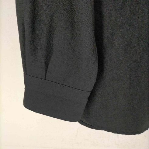 ザラ ZARA フラップポケット シアーポリエステルシャツ メンズ import:M