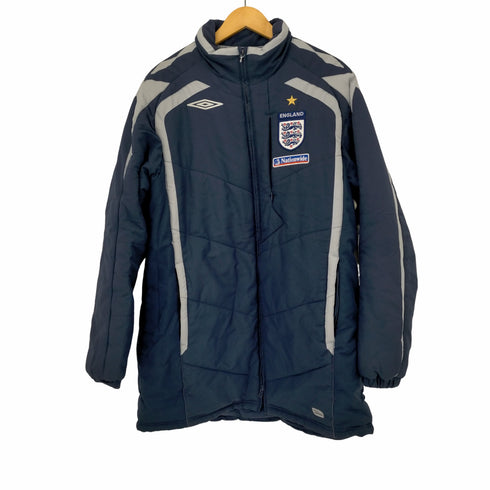 アンブロ UMBRO イングランド 中綿ハーフコート メンズ L