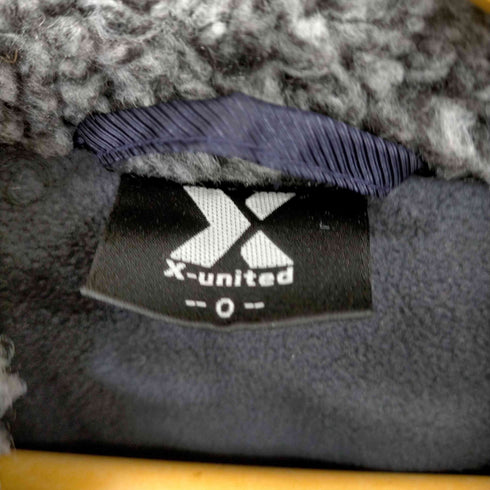 エックスユナイテッド X-UNITED ボアインナー ベンチコート メンズ O