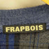 フラボア FRAPBOIS 異素材切替カーディガン メンズ 1