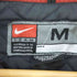 ナイキチーム NIKE TEAM 90-00s カナダ製 カレッジロゴ 裏キルティング レザースリーブ ウールナイロン スタジャン アワードジャケット メンズ import:M