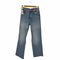 ザラ ZARA TRF HIGH RISE WIDE LEG JEANS ワイドカットオフデニム レディース 36