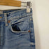ザラ ZARA TRF HIGH RISE WIDE LEG JEANS ワイドカットオフデニム レディース 36