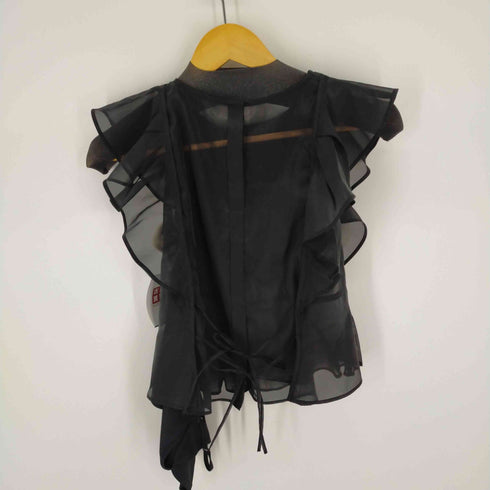 スナイデル snidel 23SS オーガンフリルブラウス レディース ONE SIZE