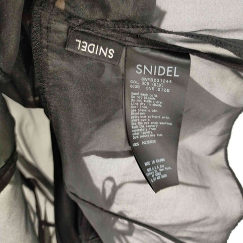 スナイデル snidel 23SS オーガンフリルブラウス レディース ONE SIZE