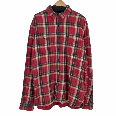 ポロカントリーラルフローレン POLO COUNTRY RALPH LAUREN 復刻 チェック ヘビーネルシャツ メンズ import:XL