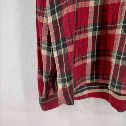 ポロカントリーラルフローレン POLO COUNTRY RALPH LAUREN 復刻 チェック ヘビーネルシャツ メンズ import:XL