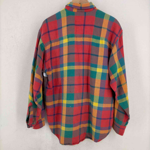 ギャップ Gap OLD チェック コットンネルシャツ メンズ