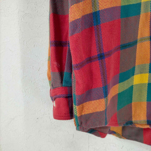 ギャップ Gap OLD チェック コットンネルシャツ メンズ