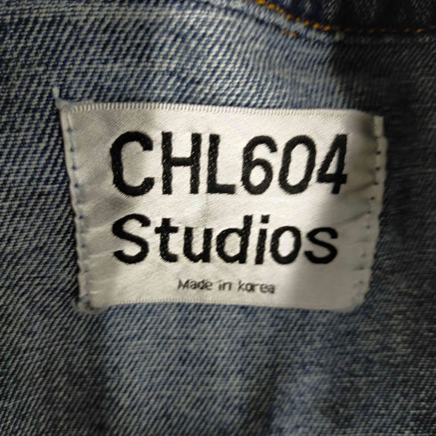 CHL604 STUDIOS キャラクタープリント オーバーデニムジャケット メンズ