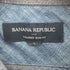 バナナリパブリック BANANA REPUBLIC SLIM FIT ヘリンボーン L/S BD ベーシック シャツ メンズ