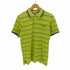 コロンビア Columbia 90S マルチカラー ボーダー ポロシャツ メンズ import:M