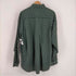 ギャップ Gap OLD デカタグ 総柄 BDシャツ メンズ import:XL