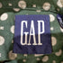 ギャップ Gap OLD デカタグ 総柄 BDシャツ メンズ import:XL