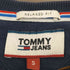 トミージーンズ tommy jeans クルーネック 袖プリント スウェット メンズ import:S