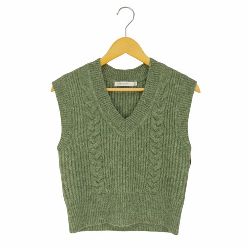 マウジー moussy CABLE KNIT ベスト レディース FREE