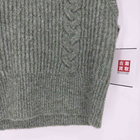 マウジー moussy CABLE KNIT ベスト レディース FREE