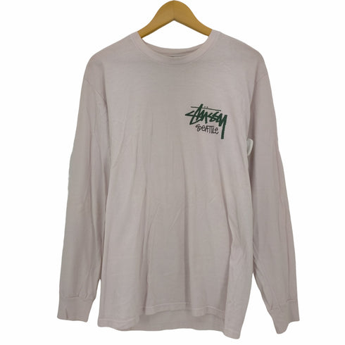 ステューシー Stussy Seattle ロゴプリント長袖Tシャツ メンズ import:M