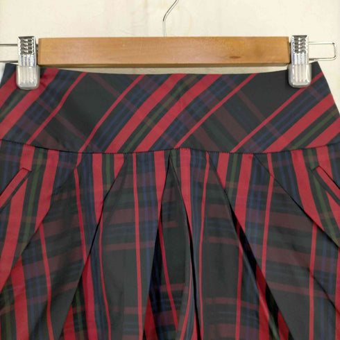 ダブルスタンダードクロージング DOUBLE STANDARD CLOTHING チェック ミニスカート レディース JPN:36