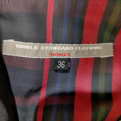 ダブルスタンダードクロージング DOUBLE STANDARD CLOTHING チェック ミニスカート レディース JPN:36