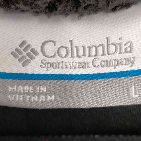 コロンビア Columbia ロゴ刺繍 フーデットボアジャケット メンズ import:L