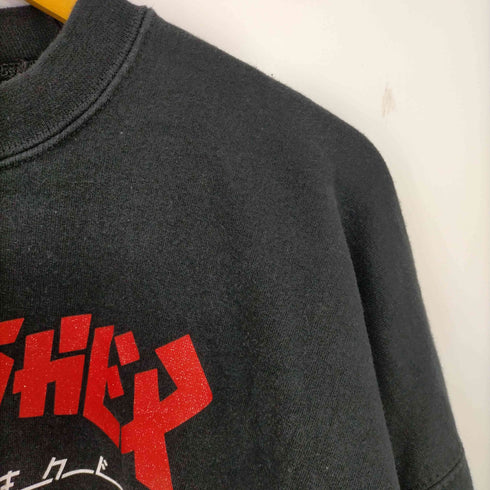 スラッシャー THRASHER ×GODZILLA クルーネックスウェット メンズ JPN:XL