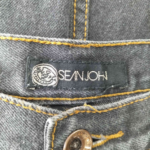 ショーン ジョン Sean john 00S ドラゴン刺繍デニムワイドパンツ メンズ 32