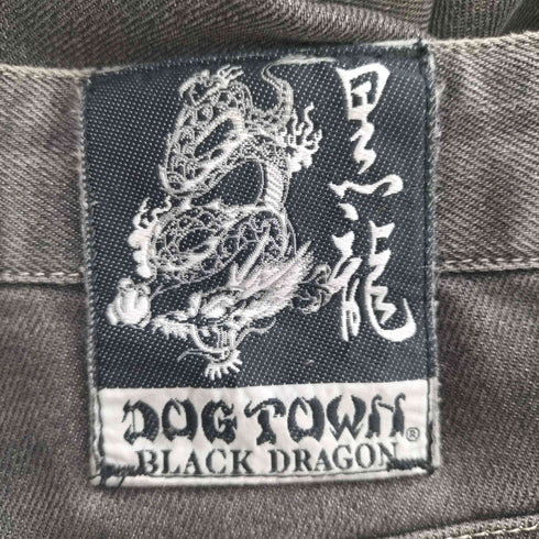 ドッグタウン DOG TOWN バギーペインターデニムパンツ 黒龍 刺繍 メンズ JPN:M