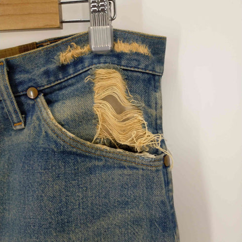 ラングラー Wrangler 再構築加工デニムパンツ メンズ 36/32