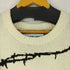 ホワイトランド WHITELAND 総柄クルーネックニット メンズ import:M
