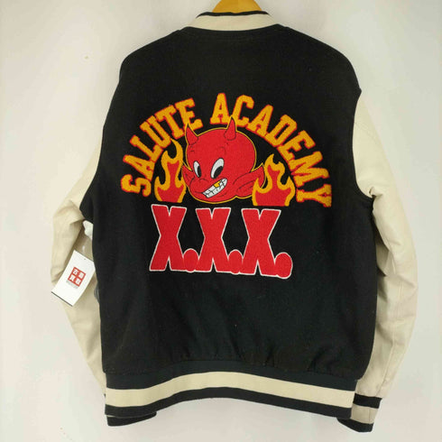 フメイ SALUTE FLAME DEVIL スタジャン メンズ JPN:L