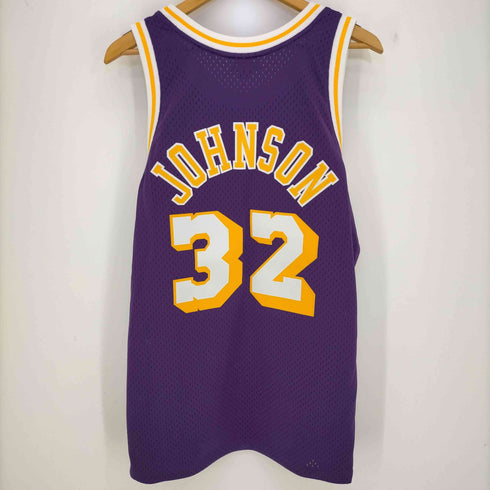 ミッチェルアンドネス mitchell&ness JOHNSON #32 バスケットボールゲームシャツ ユニフォーム メンズ L